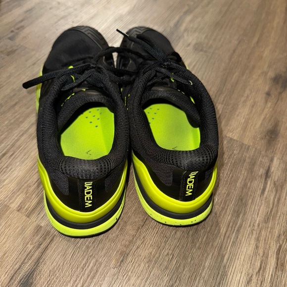 Diadem Court Burst pickleball and tennis shoes in black and neon green size - 14